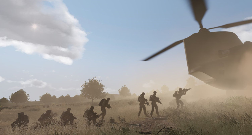 Ein Einsatz der Airborne in Arma 3